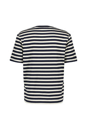 T-Shirt gestreift aus Baumwolle