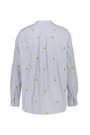 Bluse gestreift aus Baumwolle