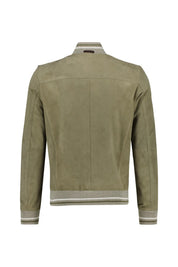 Bomberjacke aus Leder