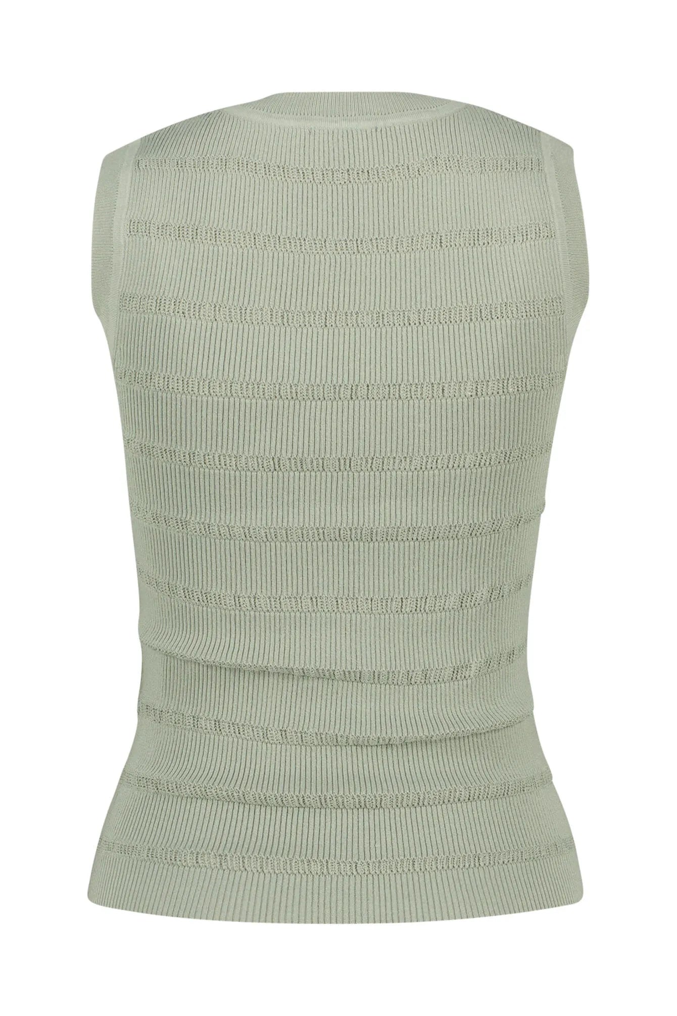 Strickweste aus Viskosemix