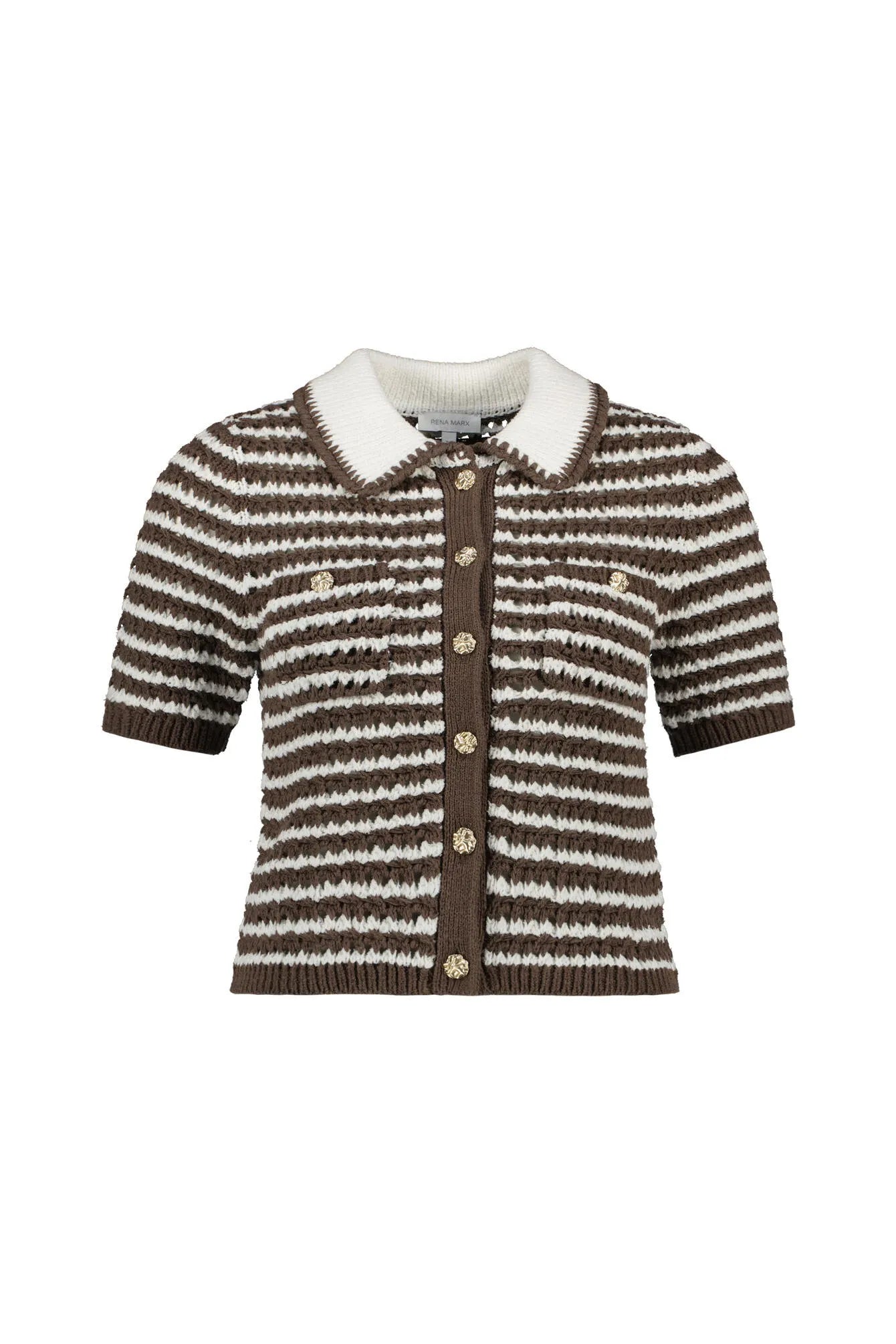 Strickcardigan aus Baumwollmix