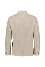 Lederjacke mit Stehkragen