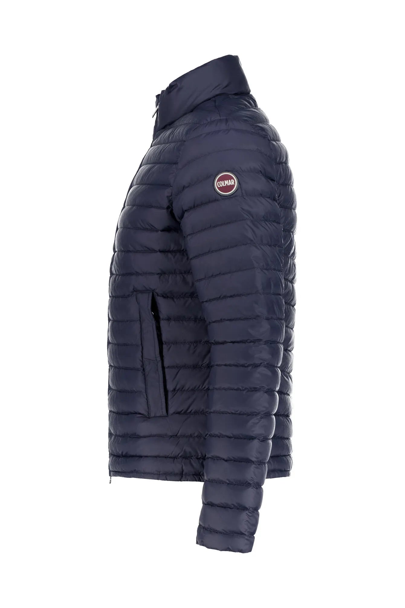 Daunenjacke mit Stehkragen