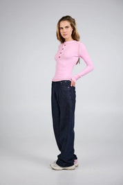 Slim Fit Langarmshirt Maris