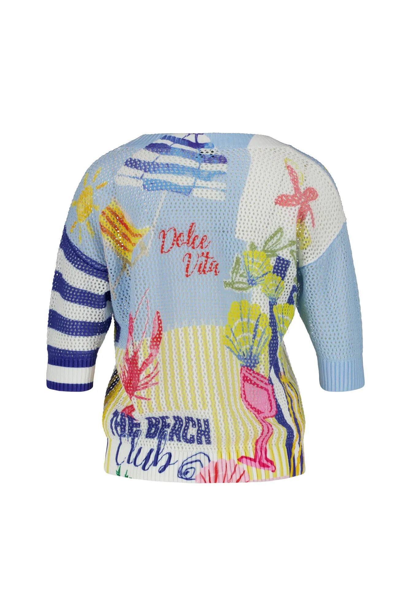 Strick-T-Shirt aus Bio-Baumwolle
