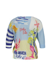 Strick-T-Shirt aus Bio-Baumwolle