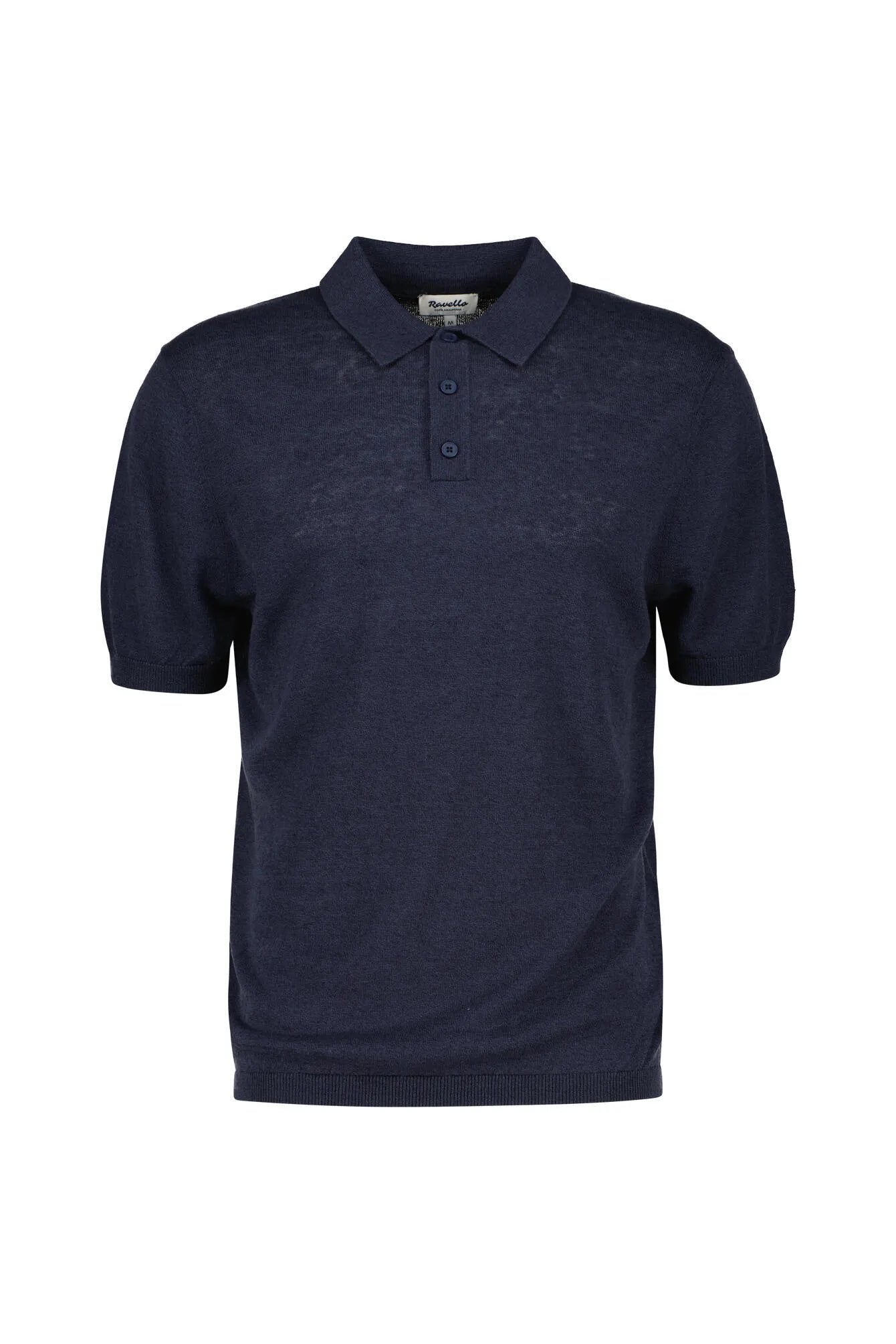 Poloshirt aus Leinenmix