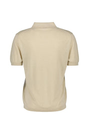 Poloshirt aus Leinenmix