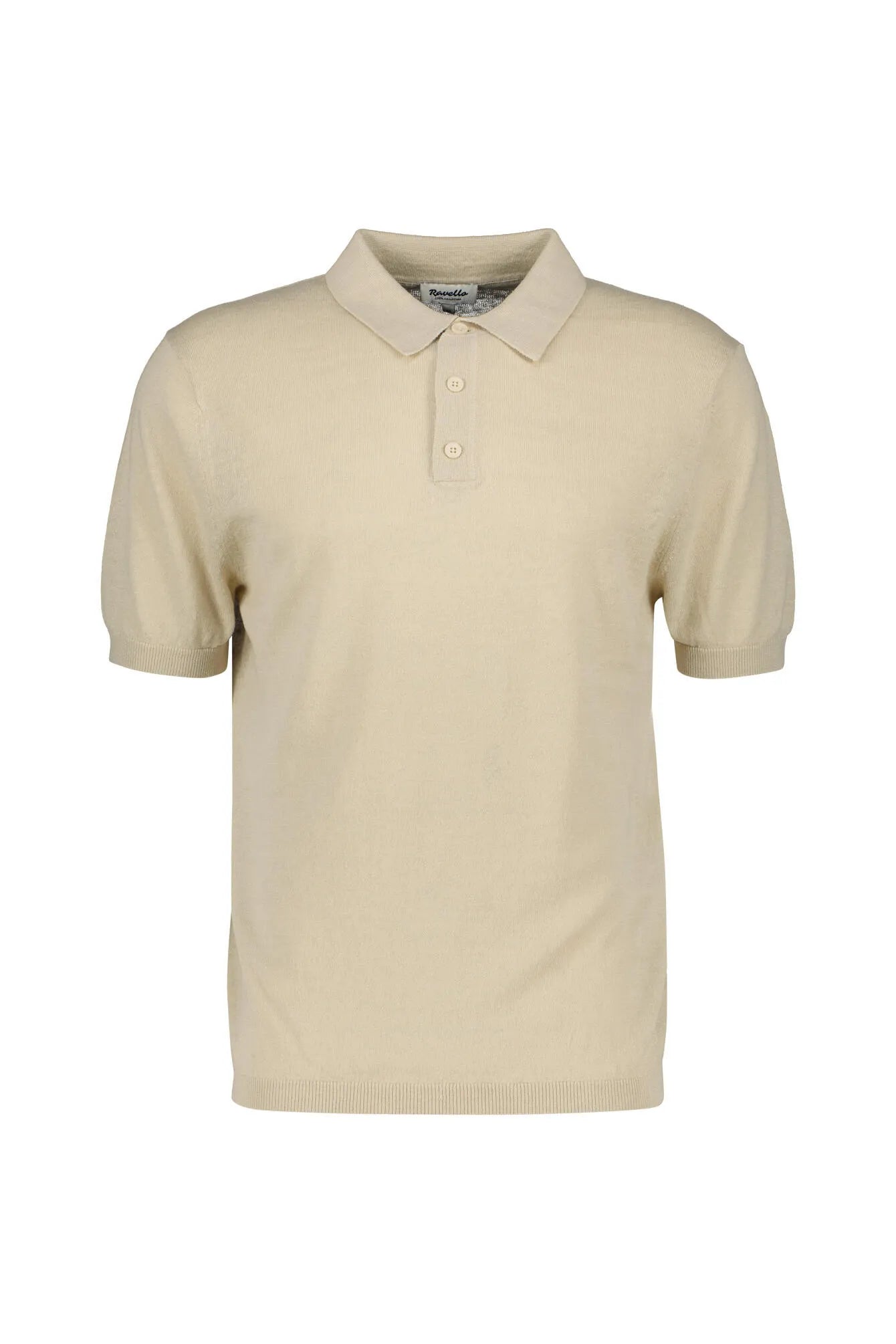 Poloshirt aus Leinenmix