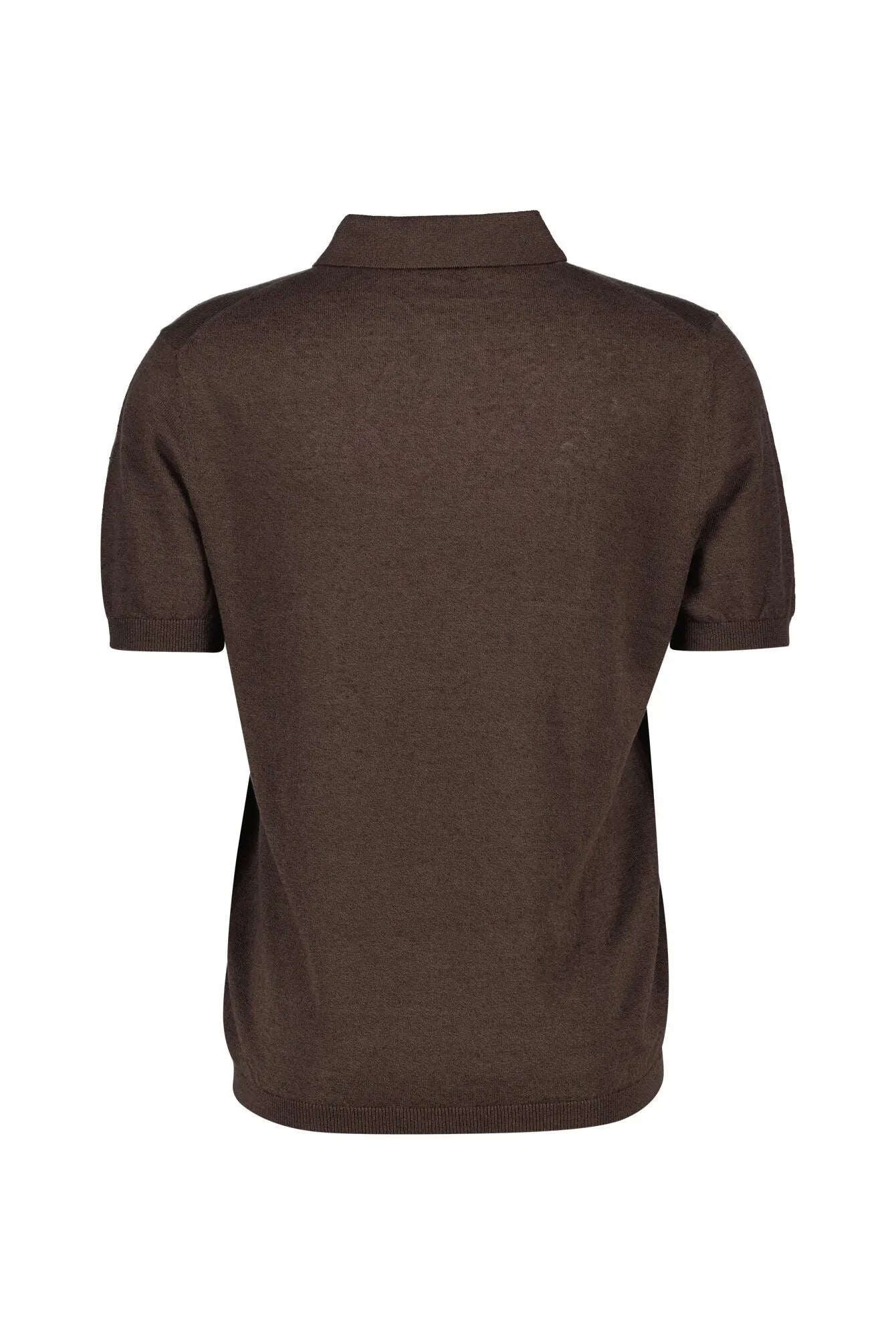 Poloshirt aus Leinenmix