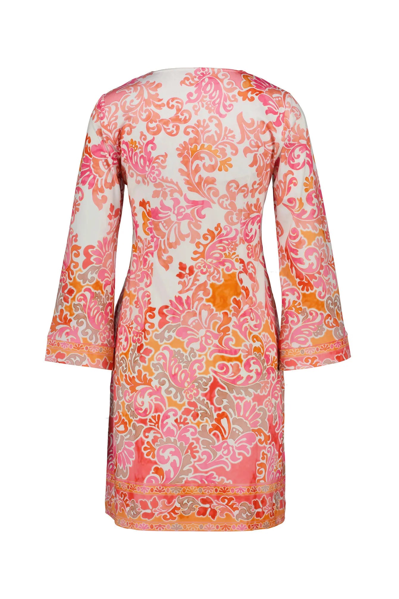 Kleid langarm V-Neck