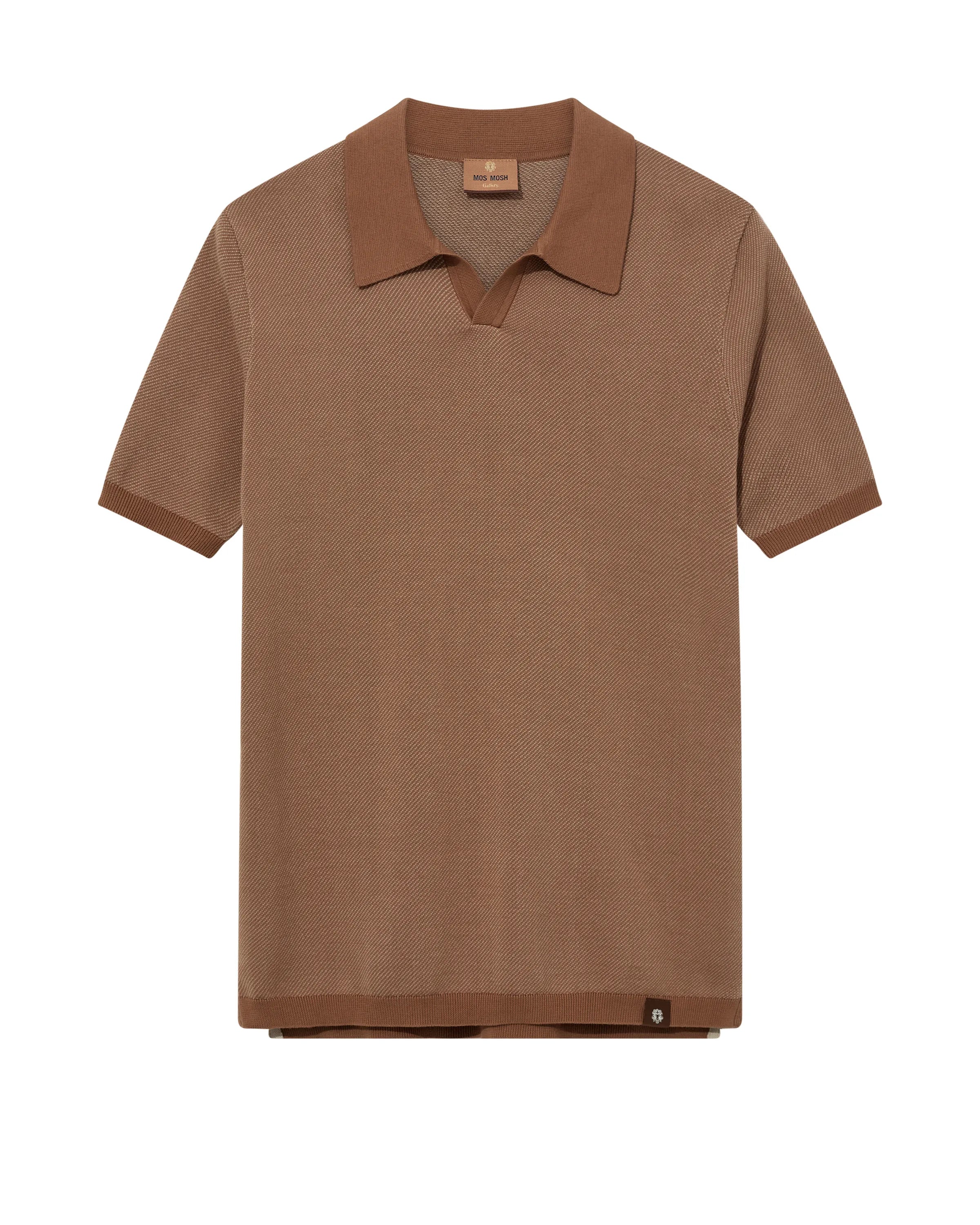 Strick-Poloshirt ROMA aus Baumwolle