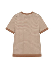 Leinenshirt CROWE gestreift