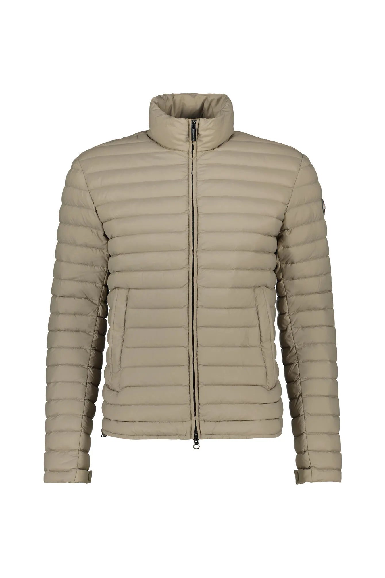 Daunenjacke mit Stehkragen