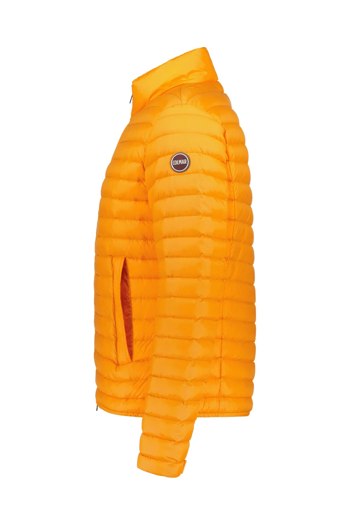 Daunenjacke mit Stehkragen