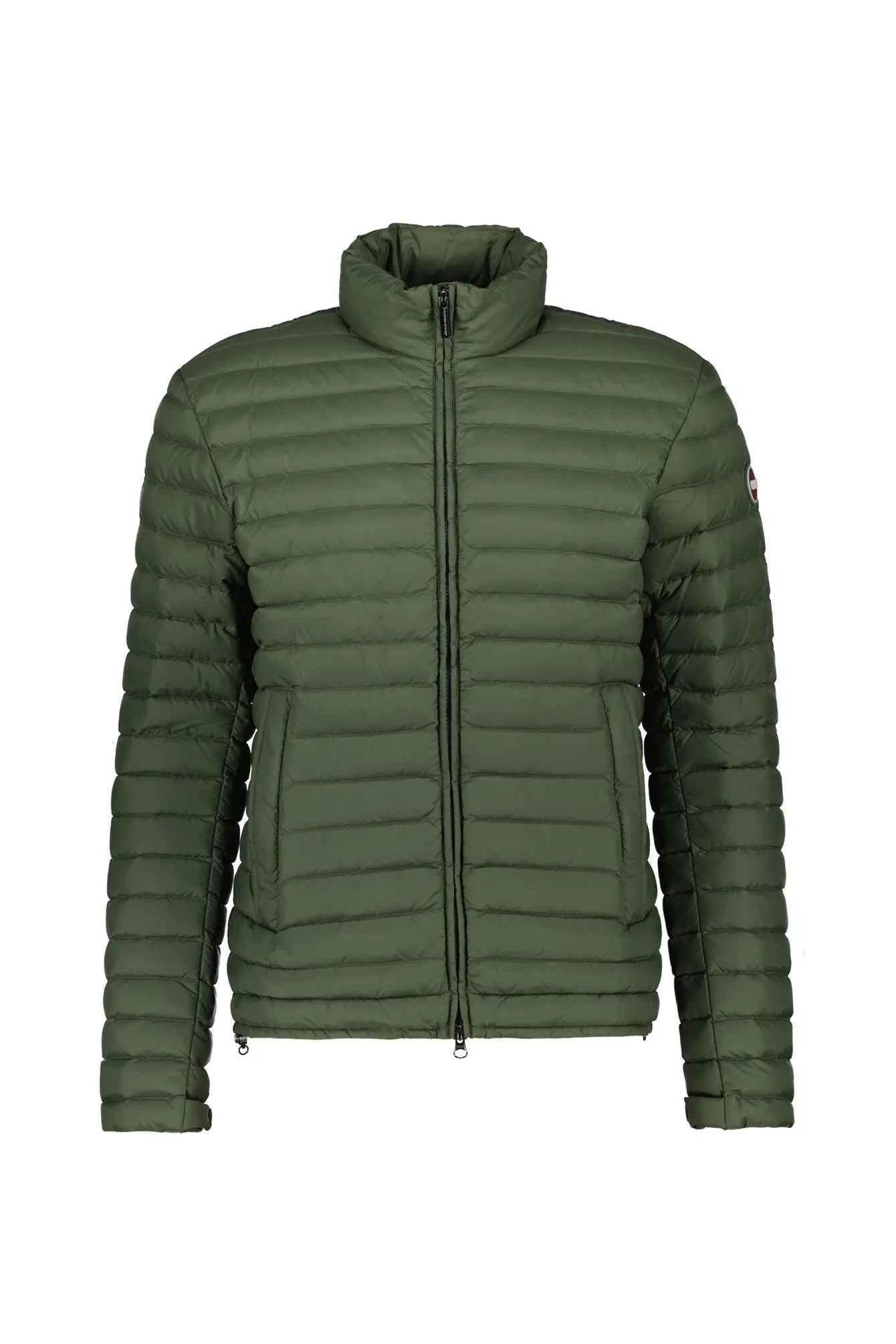 Daunenjacke mit Stehkragen