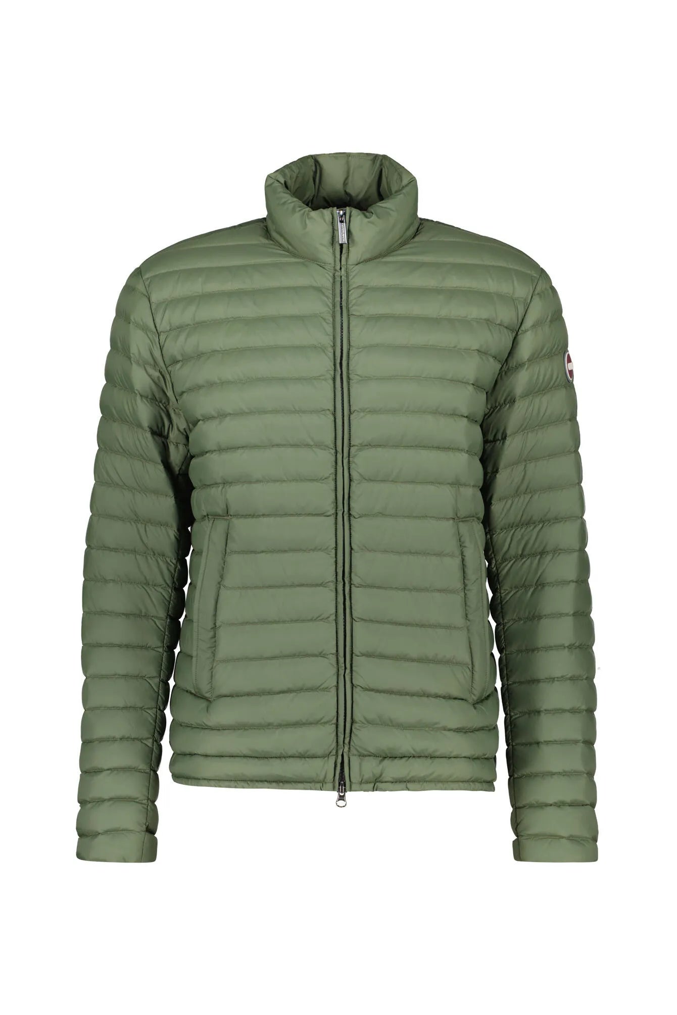 Daunenjacke mit Stehkragen