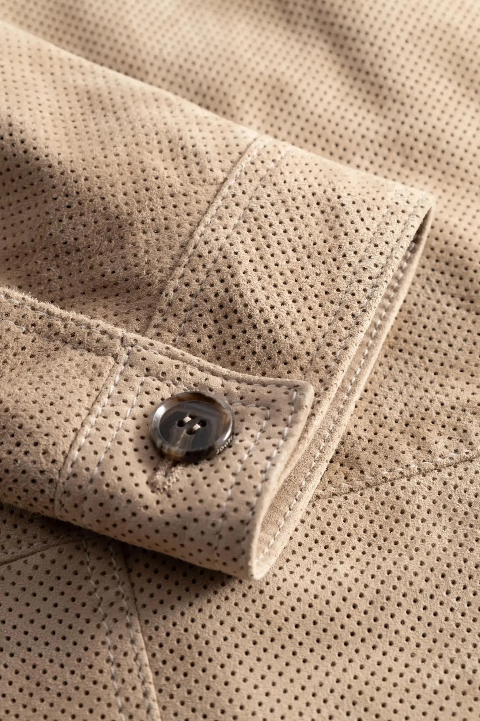 Overshirt RILL-P aus Ziegenvelour
