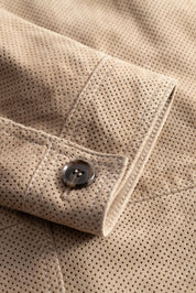 Overshirt RILL-P aus Ziegenvelour