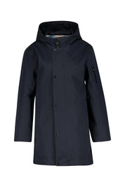 Jacke aus Baumwolle mit Kapuze