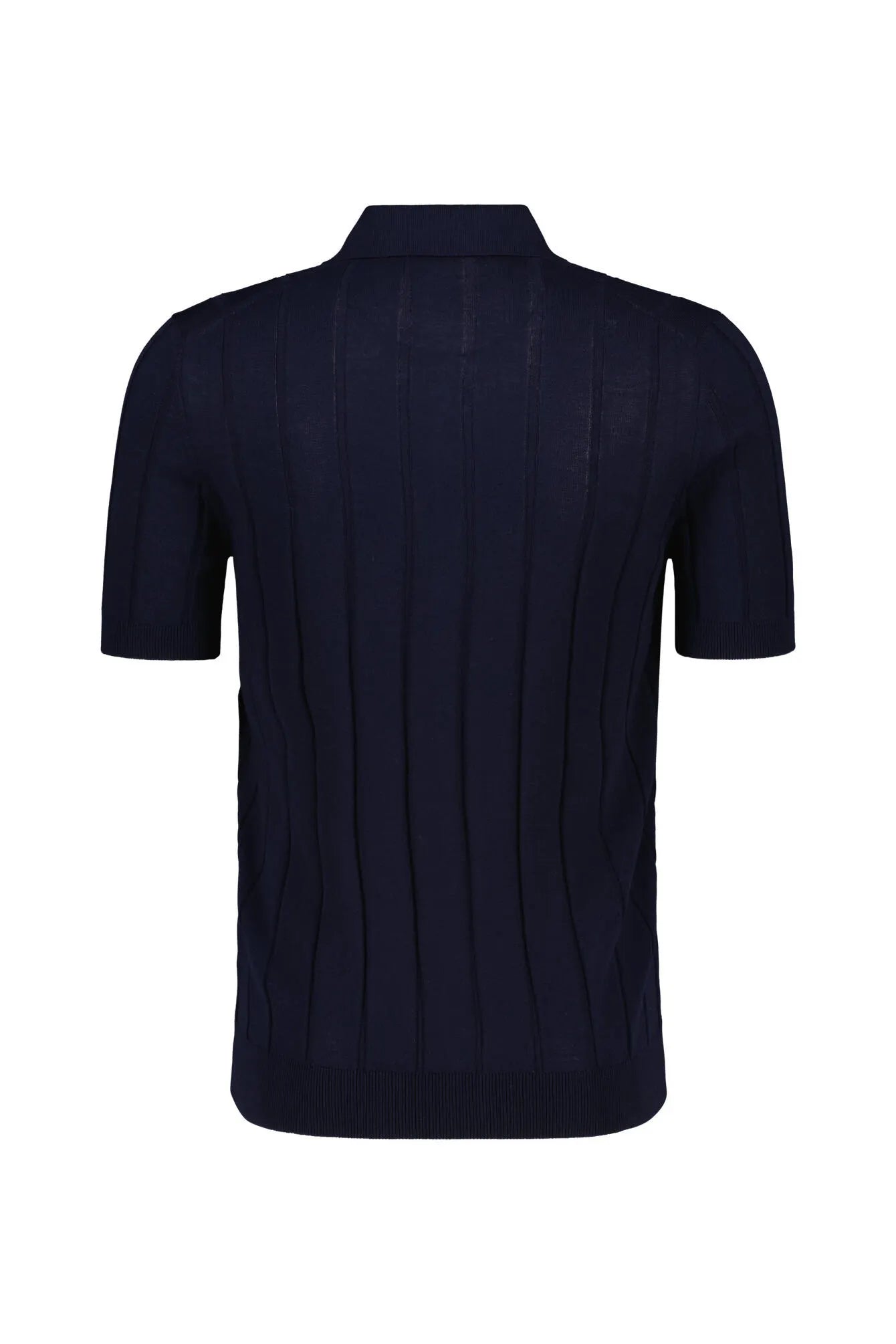 Strickpoloshirt Regular Fit aus Baumwolle