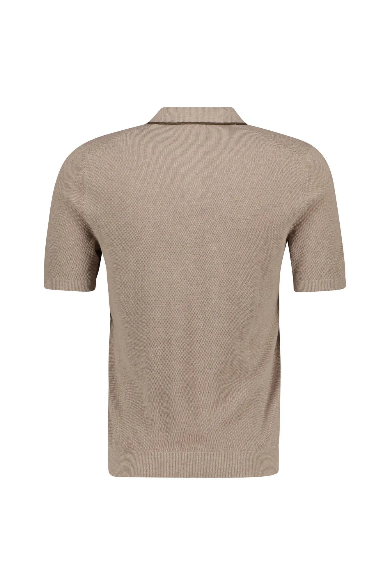 Strickpoloshirt Regular Fit aus Baumwolle