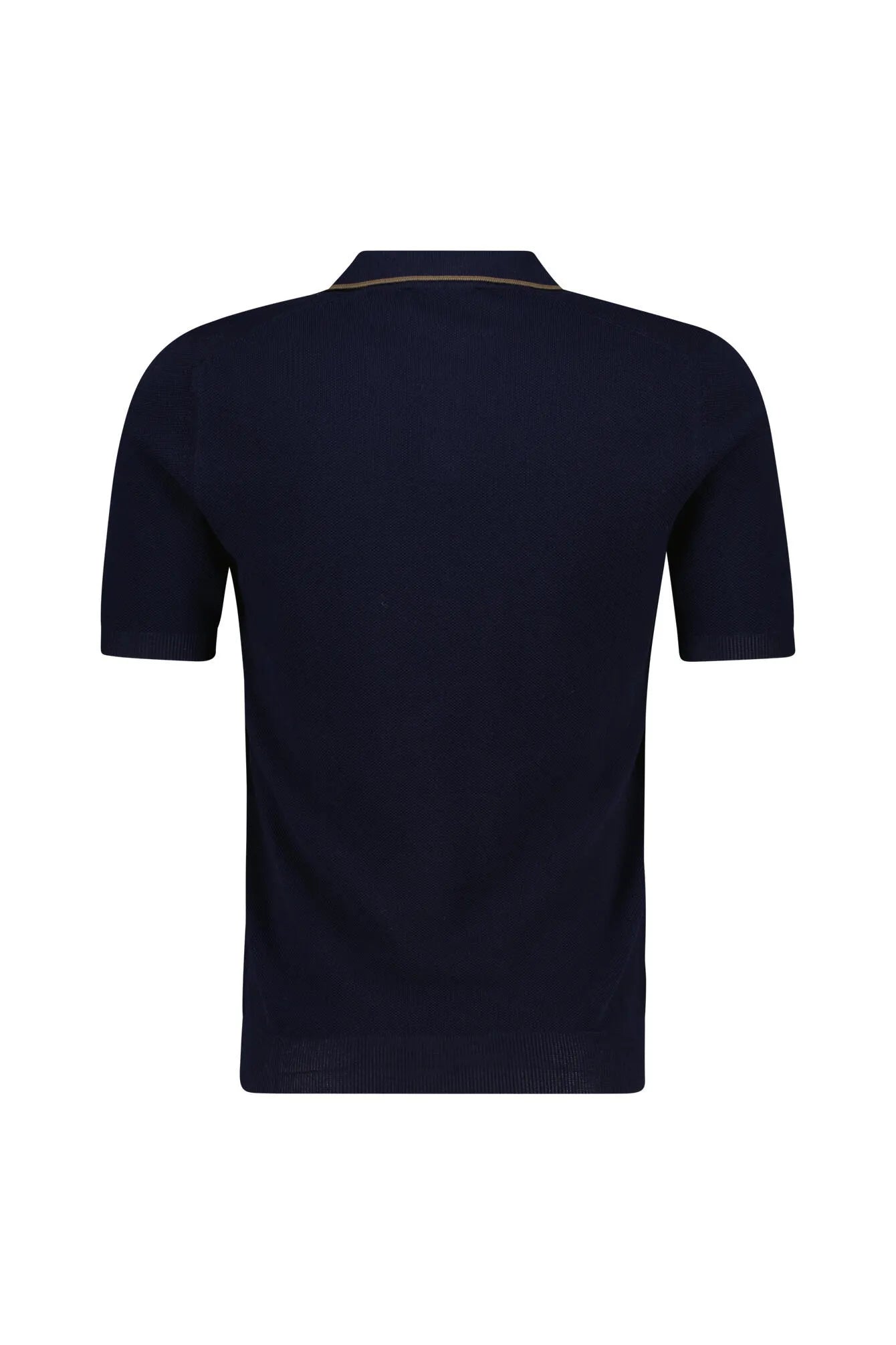Strickpoloshirt Regular Fit aus Baumwolle