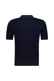 Strickpoloshirt Regular Fit aus Baumwolle