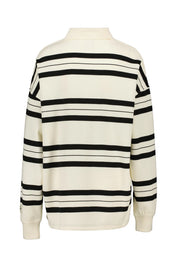 Sweatshirt gestreift Oversized Fit