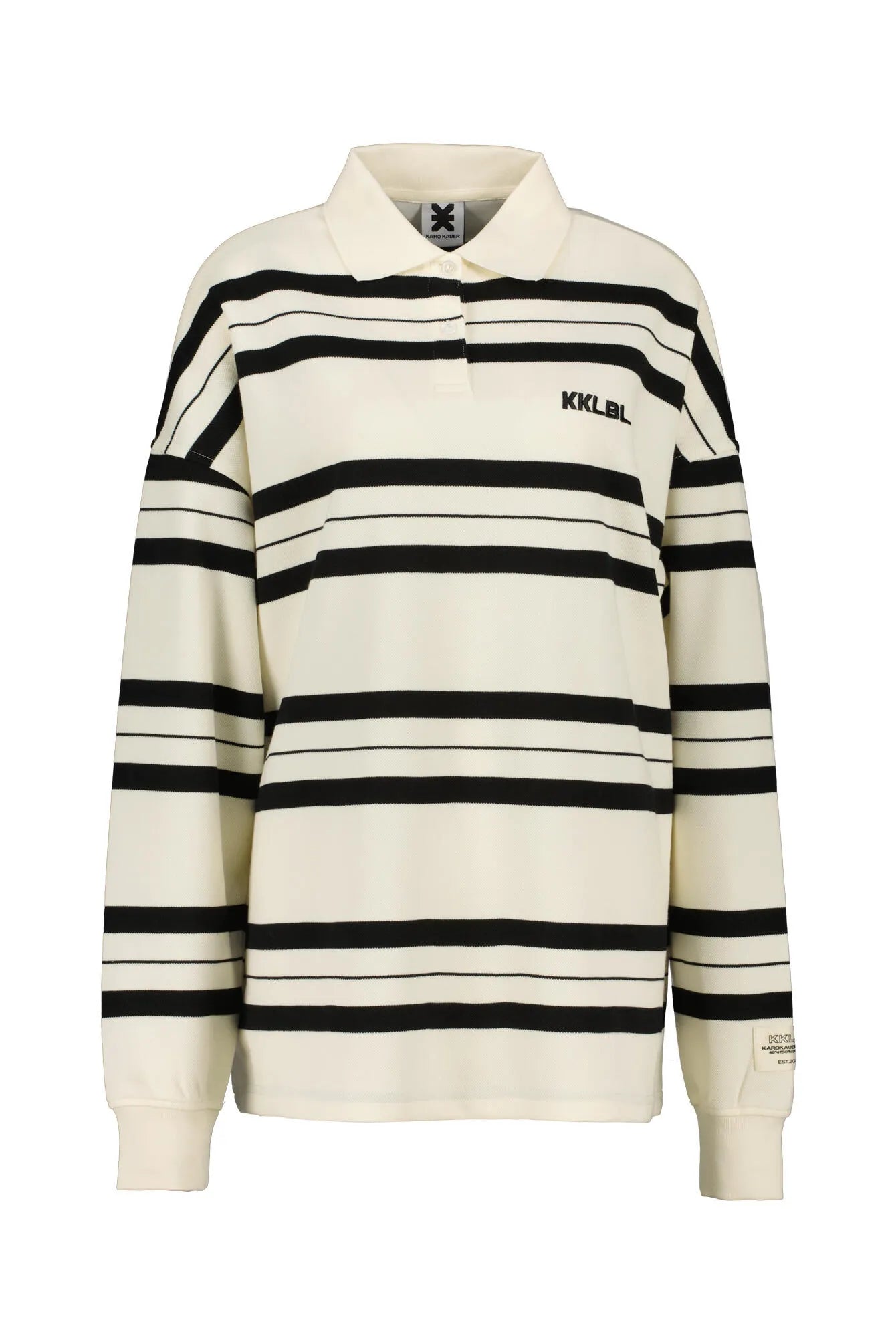 Sweatshirt gestreift Oversized Fit