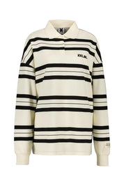 Sweatshirt gestreift Oversized Fit