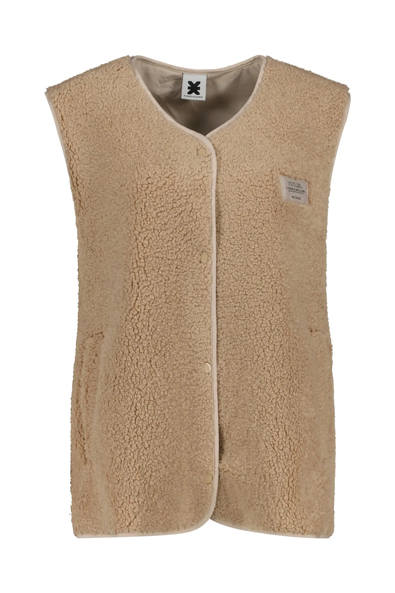 Teddy-Weste Oversized Fit