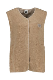 Teddy-Weste Oversized Fit