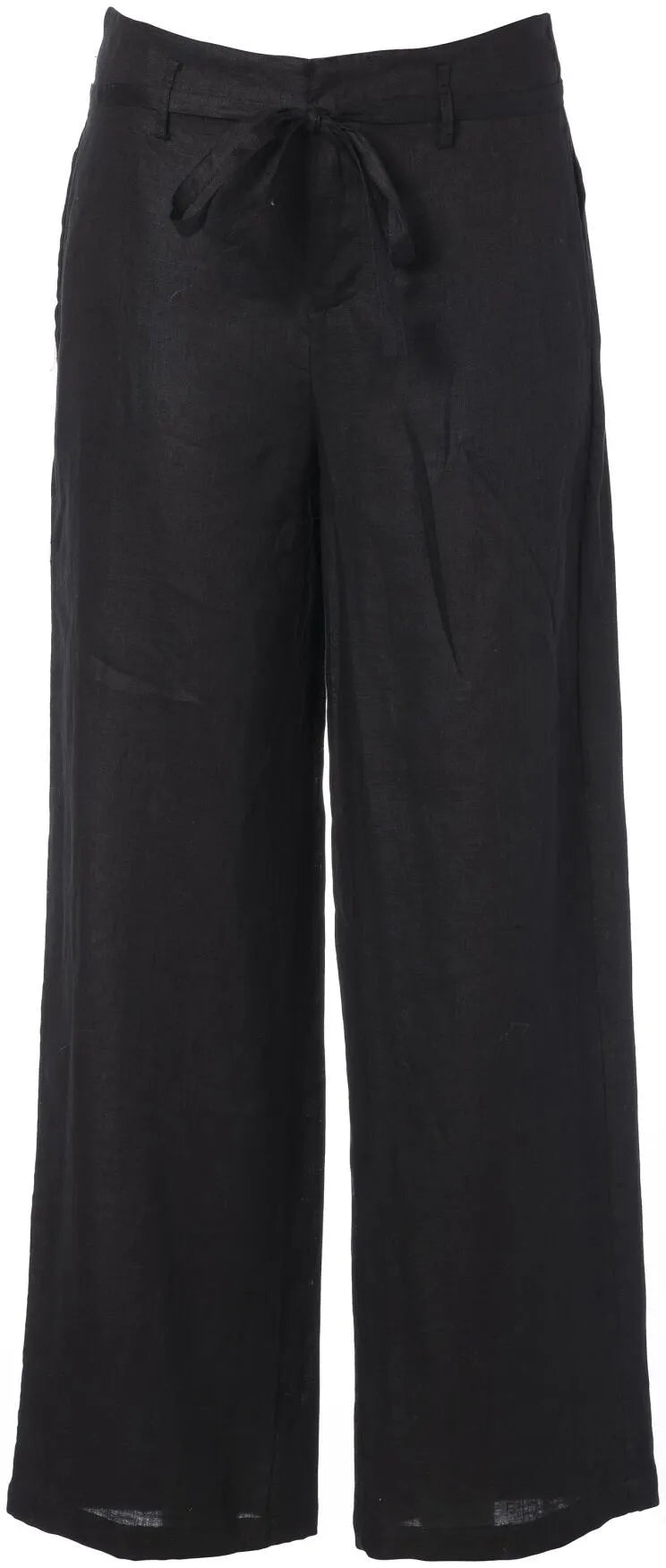 Hose LEAF Wide Leg aus Leinenmix