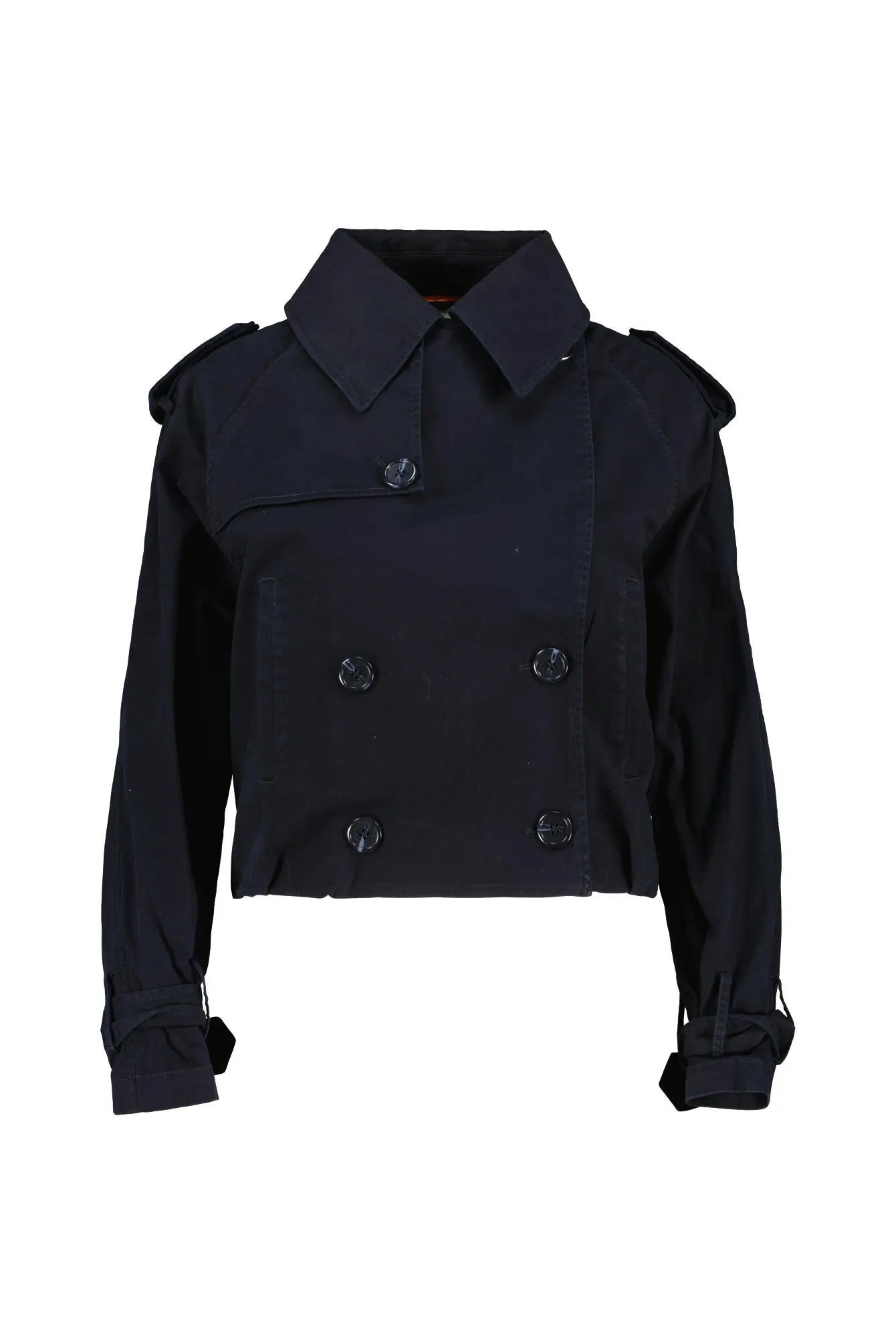 Trench-Jacke aus Baumwolle