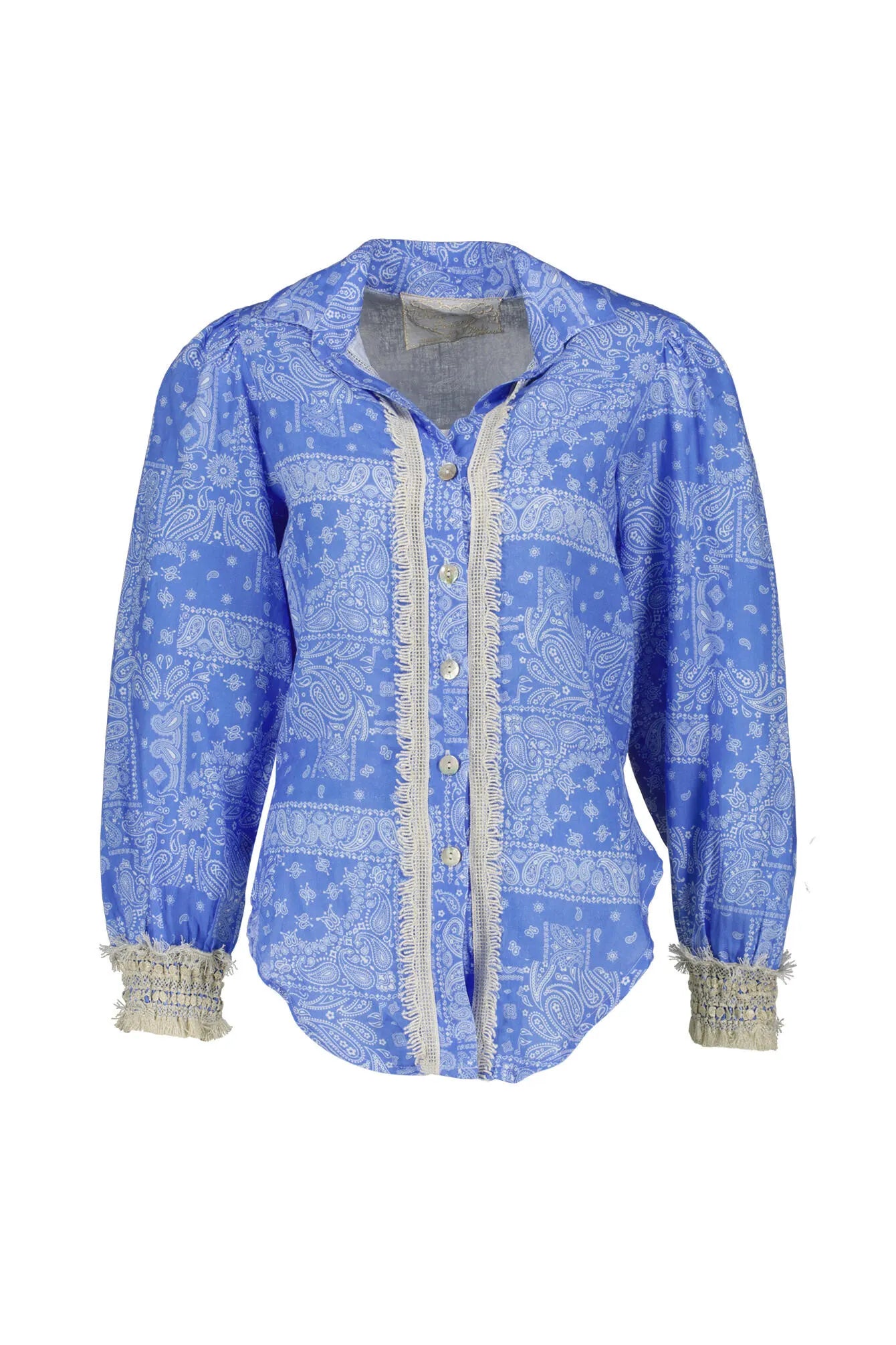 Bluse NOCELLE aus Leinen