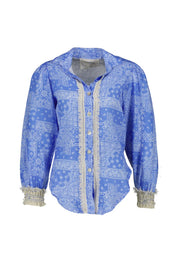 Bluse NOCELLE aus Leinen