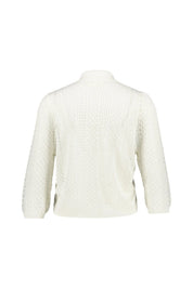 Bluse gehäkelt aus Viskosemix