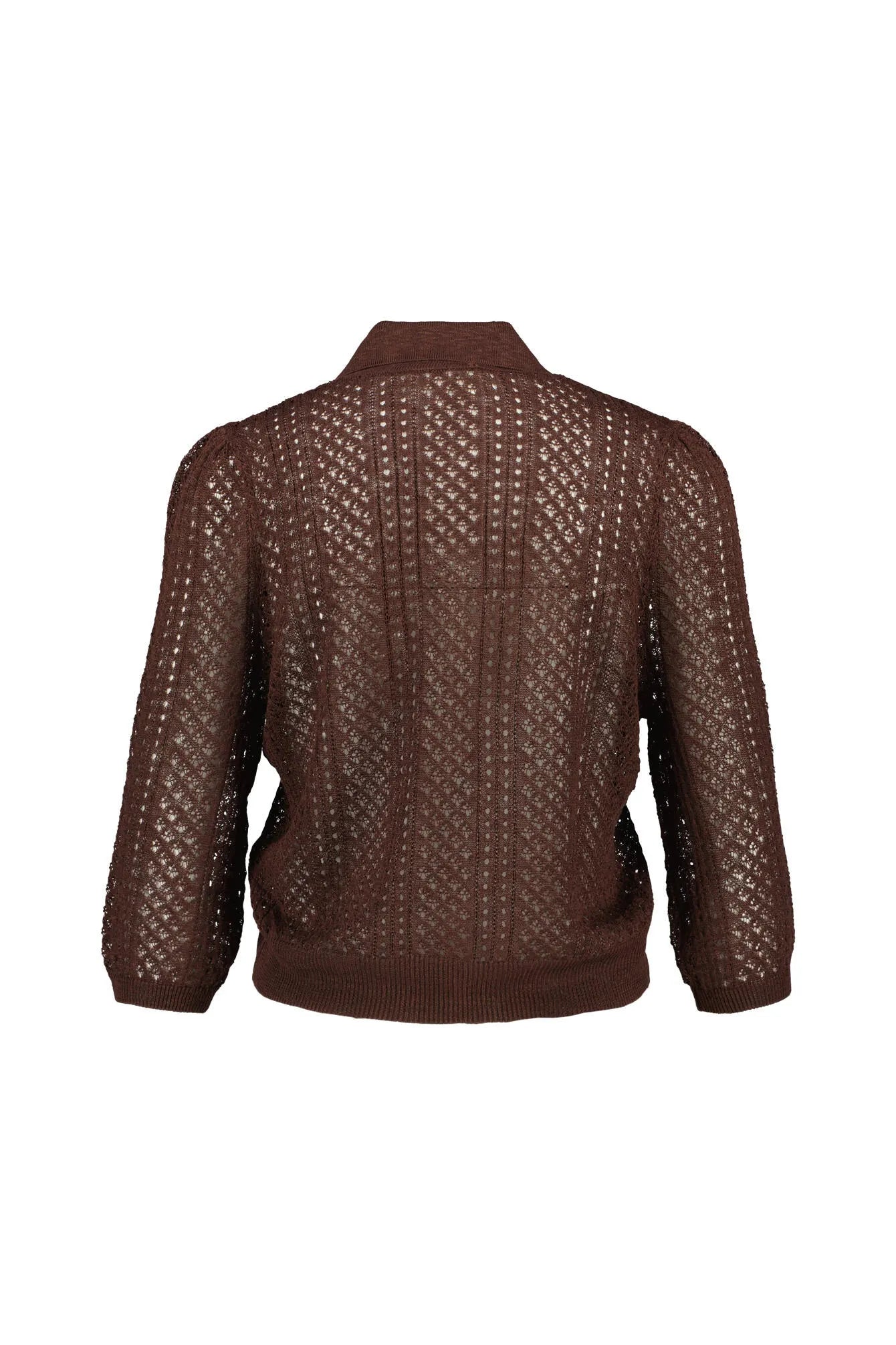Bluse gehäkelt aus Viskosemix