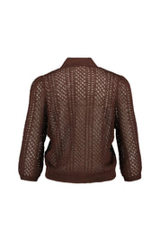 Bluse gehäkelt aus Viskosemix
