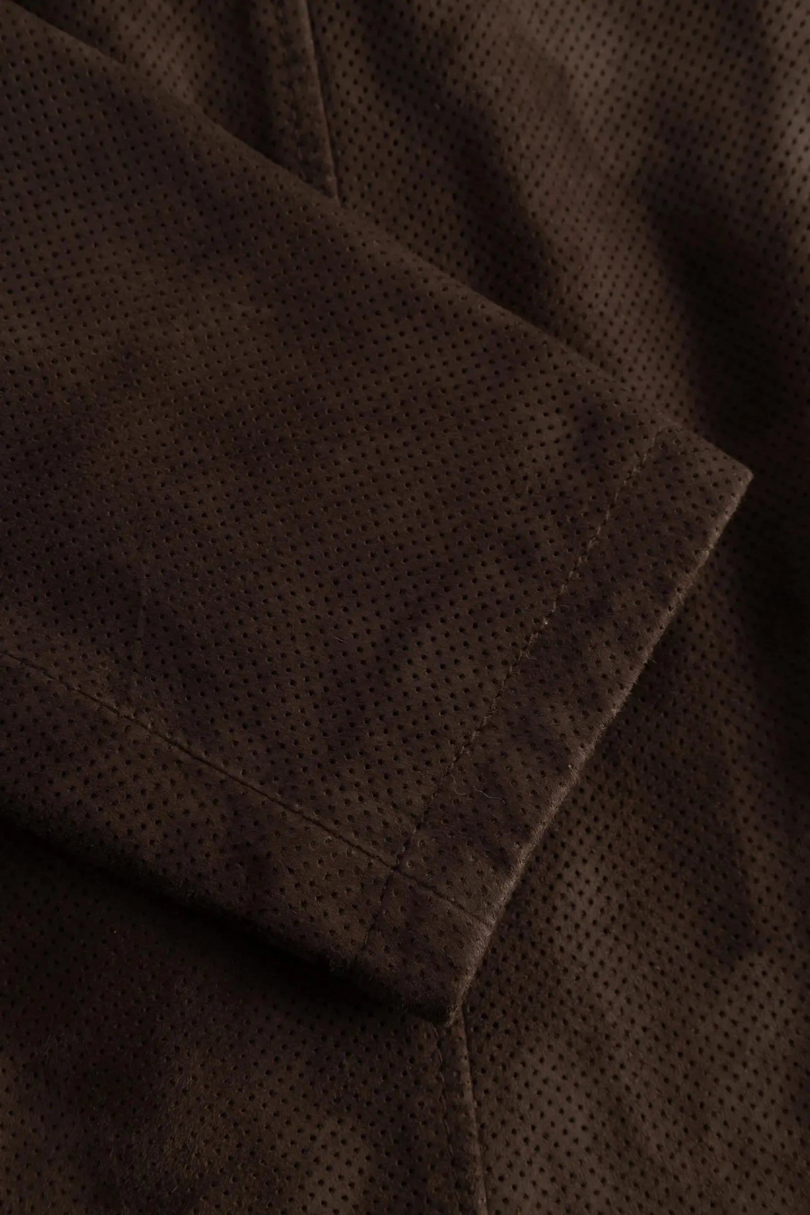 Lederjacke aus Ziegenvelour