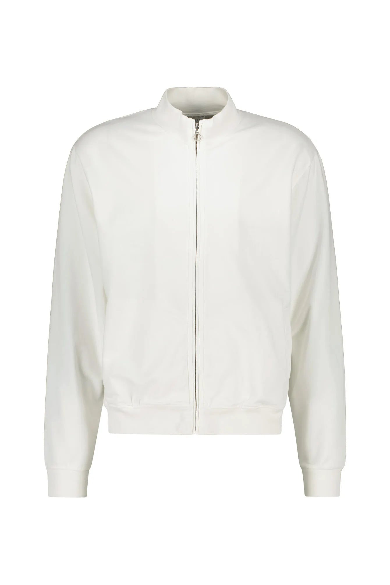 Sweatjacke mit Stehkragen
