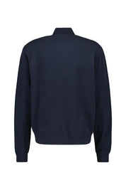 Sweatjacke mit Stehkragen