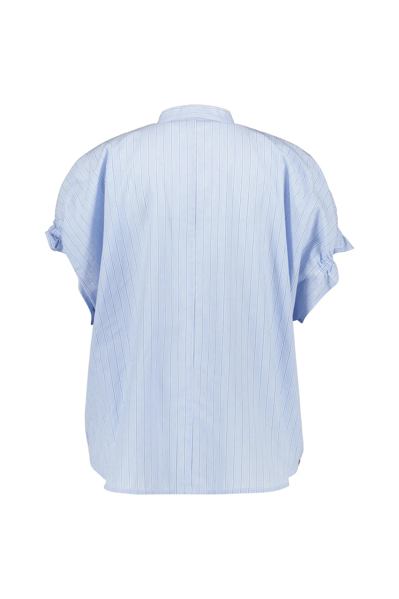 Rüschenbluse aus Baumwolle