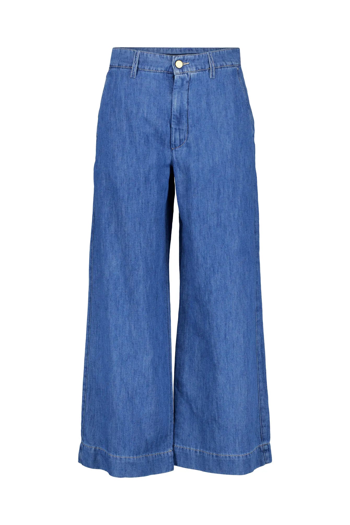 Leinenhose Wide Leg