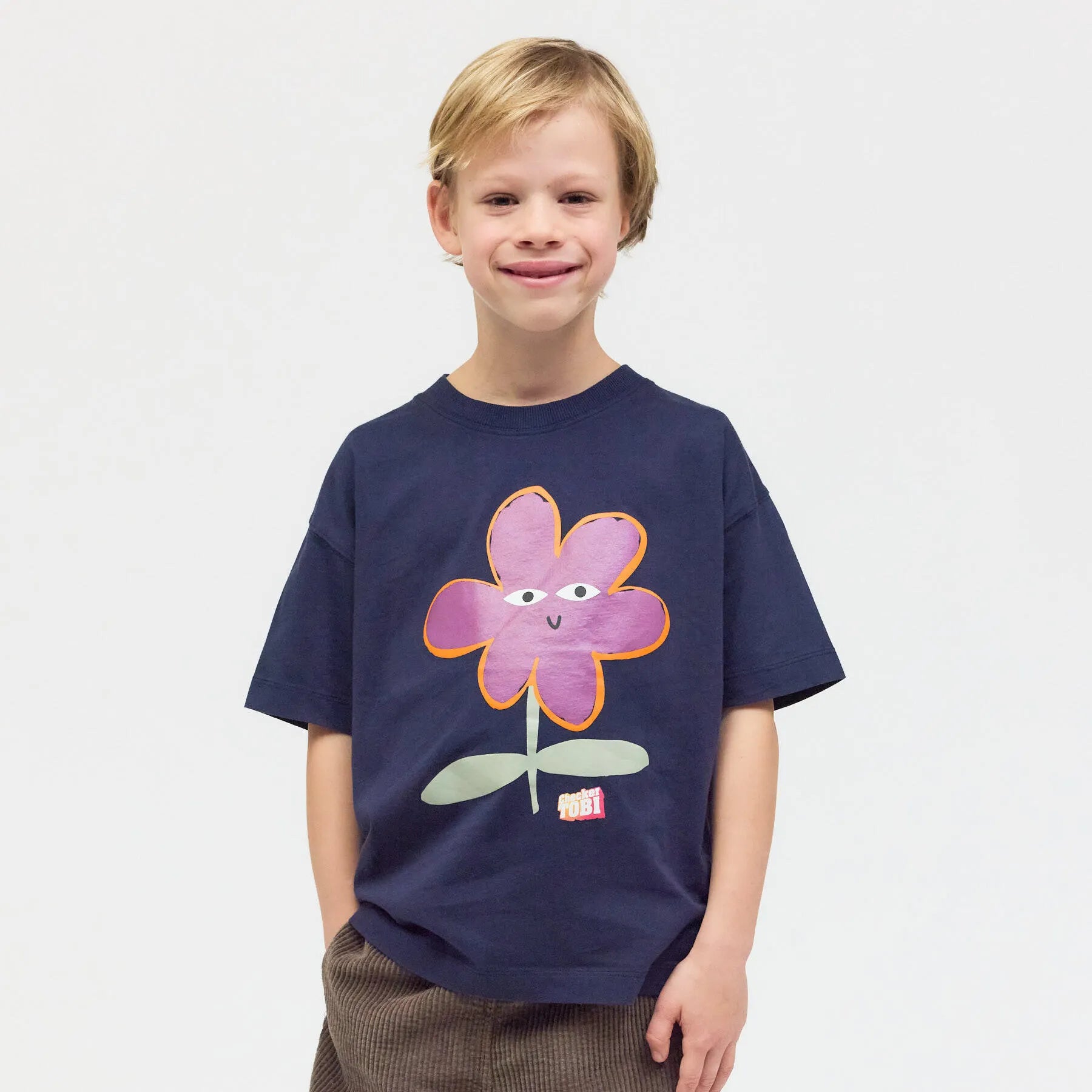 T-Shirt CHECKER TOBI Relaxed Fit