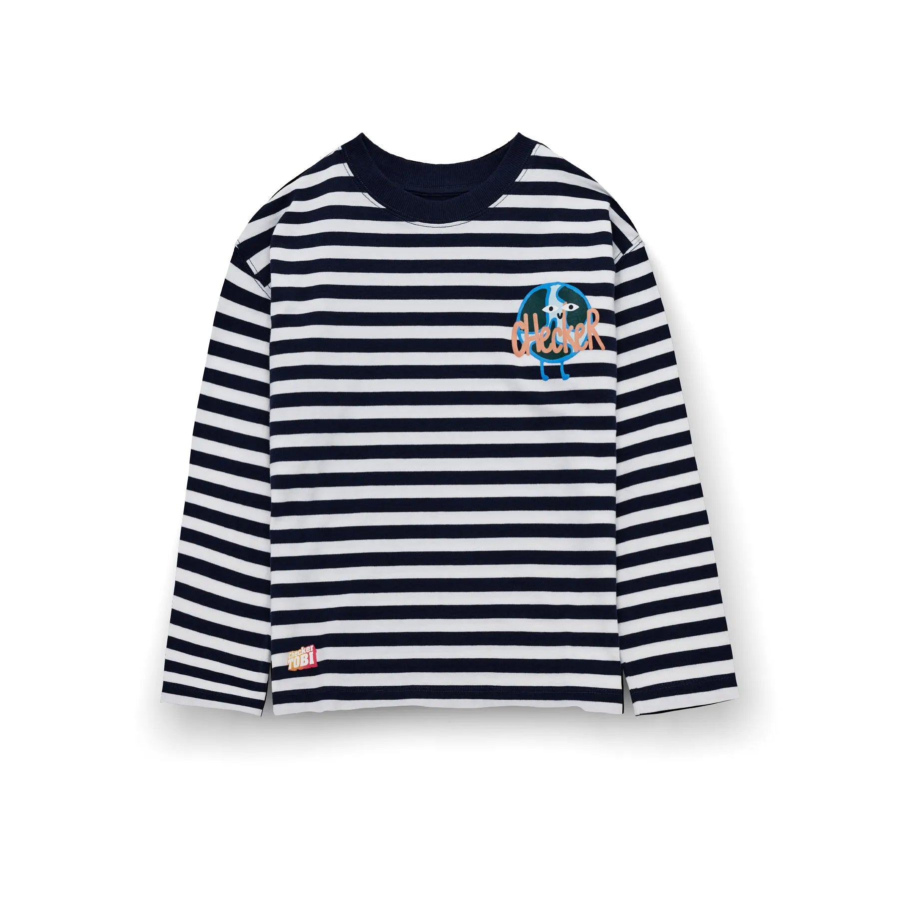 Langarmshirt CHECKER TOBI Relaxed FIT