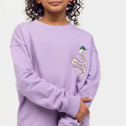Sweatshirt CHECKER TOBI Relaxed Fit