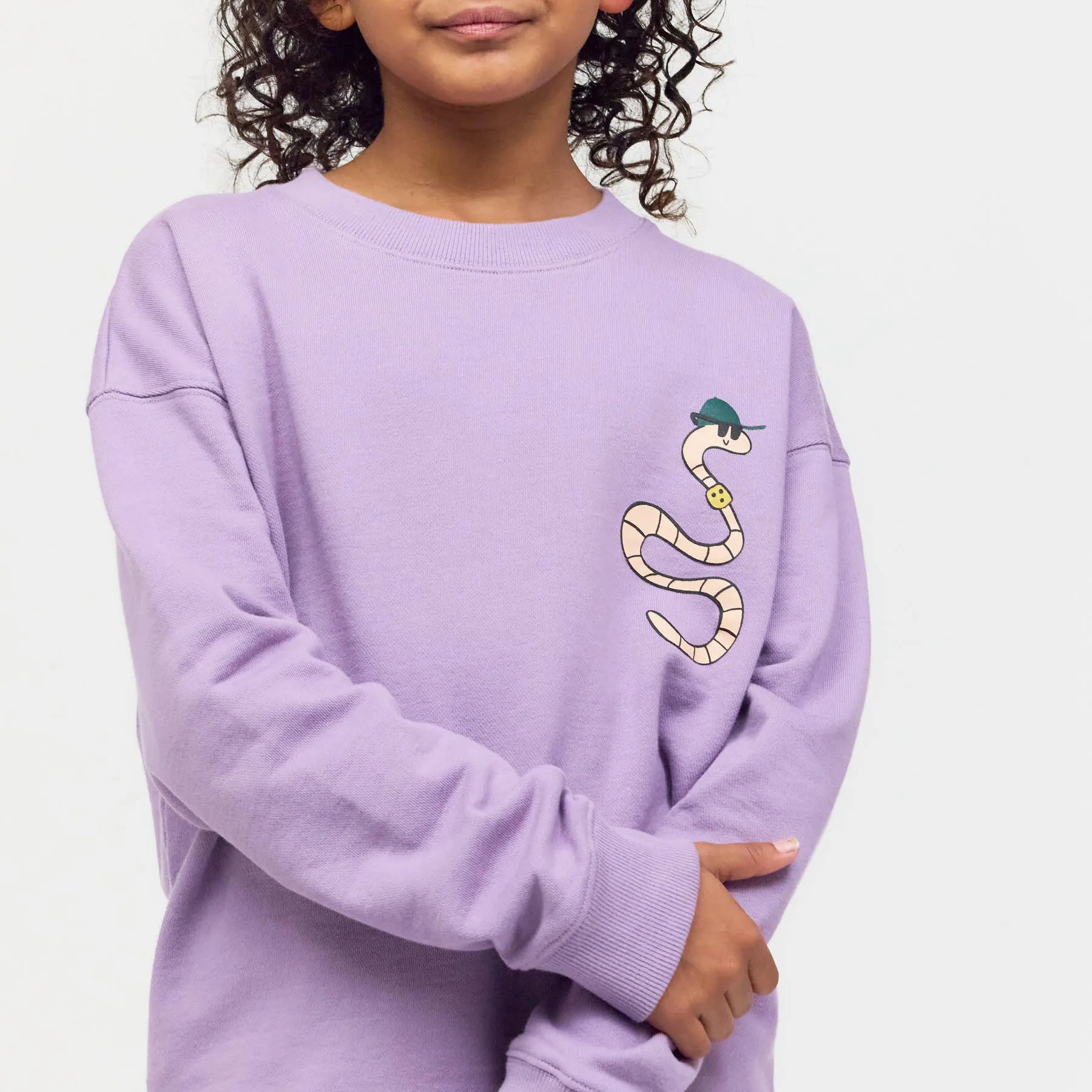 Sweatshirt CHECKER TOBI Relaxed Fit