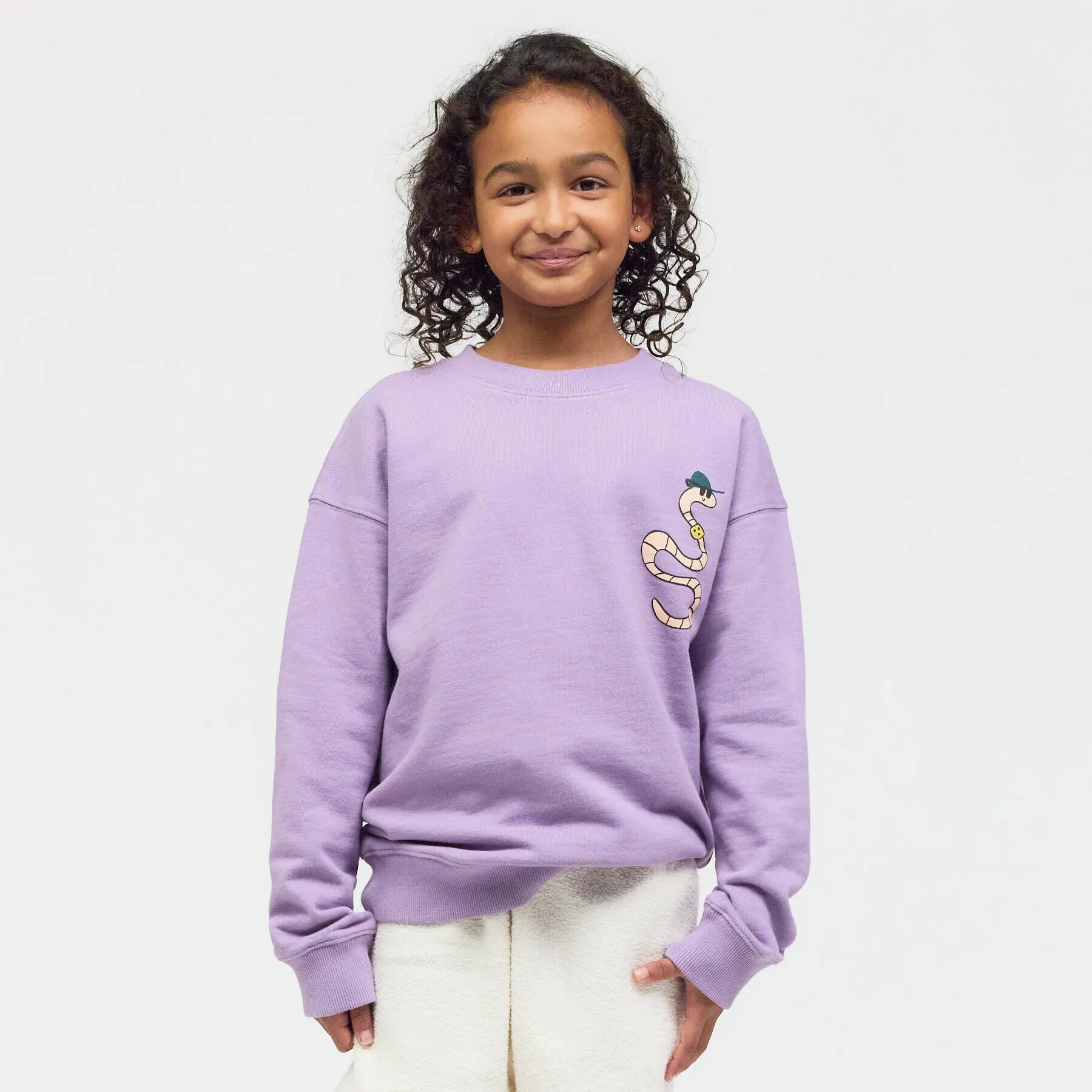 Sweatshirt CHECKER TOBI Relaxed Fit